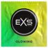 EXS Glow - helendavad kondoomid (3tk)