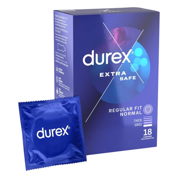 Durex Extra Safe - turvaline kondoom (18tk)