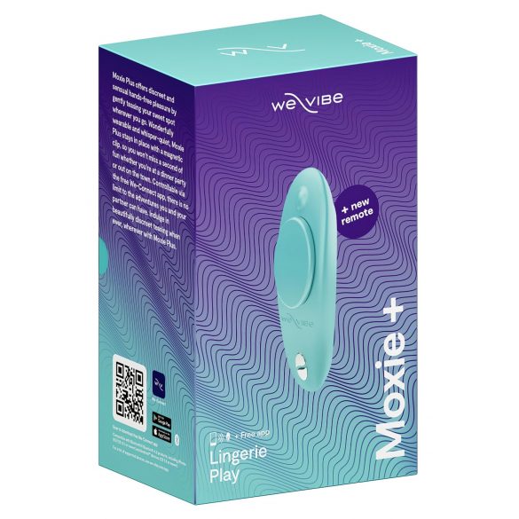 We-Vibe Moxie+ - nutiv kliitori vibraator (türkiis)