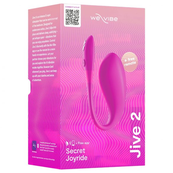 We-Vibe Jive 2 - nutikas vibro-muna (roosa)