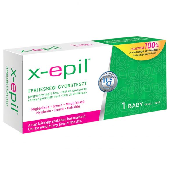 X-Epil - rasedustestiribad (1tk)