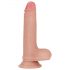 Lovetoy ehtne kahekihiline dildo 18cm