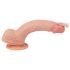 Lovetoy Nature - realistlik iminapaga dildo, 21 cm naturaalne.