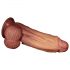 Lovetoy - kahekordne realistlik dildo - 26cm (naturaalne)