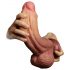 Lovetoy - kahekordne realistlik dildo - 26cm (naturaalne)