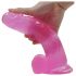 Lovetoy Jelly Stud - elutru roosa dildo - 20cm