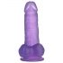 Lovetoy Jelly Studs - elutruu dildo - 15cm (lilla)