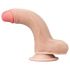 Lovetoy kahetine dildoo - 18cm (naturaalne)