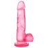 bjours Sweet N Hard 4 - iminapaga, munanditega dildo (roosa)