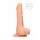 RealRock Dong 9 - elutru, munanditega dildo (23cm) - naturaalne