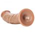 RealRock realistlik dildo - 15,5cm (tume naturaalne)