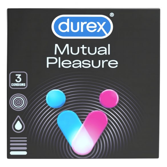 Durex Mutual Pleasure - kondoomid (3tk)