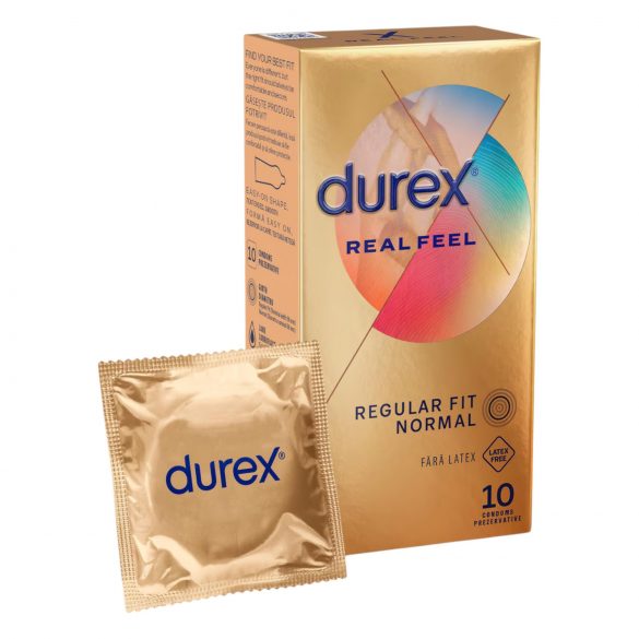 Durex Real Feel - lateksivaba kondoom (10 tk)