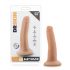 Dr. Skin 5,5 - elutruudus dildo iminapaga - naturaalne (14cm)