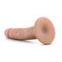 Dr. Skin 5,5 - elutruudus dildo iminapaga - naturaalne (14cm)