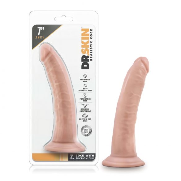 Dr. Skin 7 - naturaalne päristunne dildo, 17,5cm