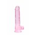 REALROCK - elutru dildo - roosa (19cm)