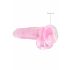 REALROCK - elutru dildo - roosa (19cm)