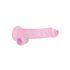 REALROCK - elutru dildo - roosa (19cm)