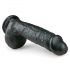 Easytoys - iminapaga dildoga munad (22,5 cm) - must