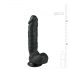 Easytoys - iminapaga dildoga munad (22,5 cm) - must