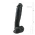 Easytoys - must kannaga must dildo (26,5cm)