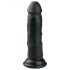 Easytoys - musta realistlik iminapaga dildo (15,5 cm)