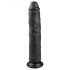 Easytoys - suur must iminapaga dildo (28,5cm)