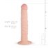 Real Fantasy Scott - elutru dildoo - 25cm (naturaalne)