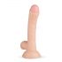 Realistlik Vince - munandite ja eesnahaga dildo - 19,5cm (naturaalne)