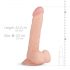 Realistlik järjele Felix - munanditega dildo 22cm (naturaalne)