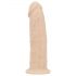 Realistlik fantaasia Harris - 15cm dildo (naturaalne)