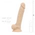 Realistlik Percy dildo - 18cm (naturaalne)