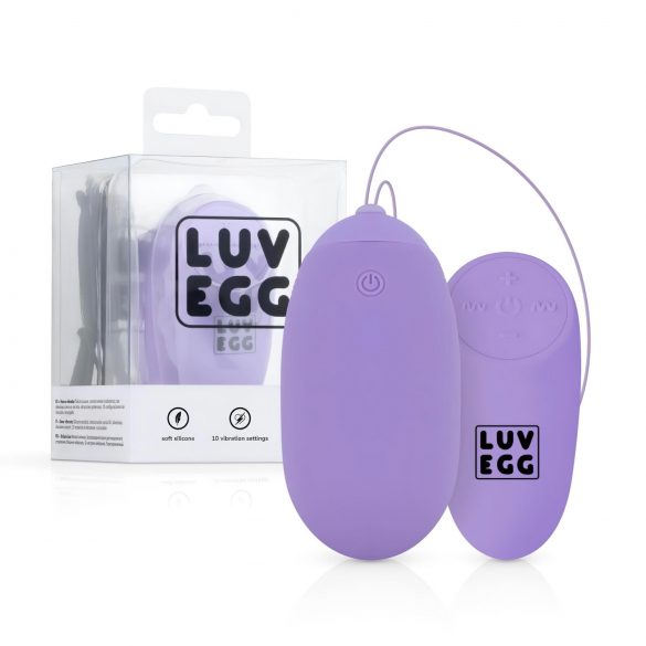 LUV EGG XL – juhtmeta vibro-muna (lilla)