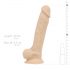 Real Fantasy Ashton - munanditega realistlik dildo - 20,5 cm (naturaalne)