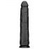 BUTTR Dingo - hiiglaslik realistlik dildo - 43 cm (must)