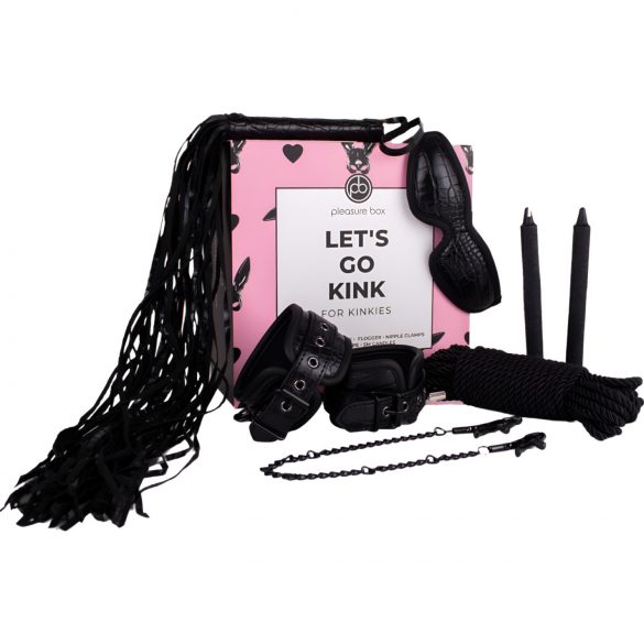 Pleasure Box Let's Go Kink - 6-os sidumisekomplekt