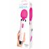 Bodywand Aqua Wand - veekindel masseeriv vibraator (valge-roosa)