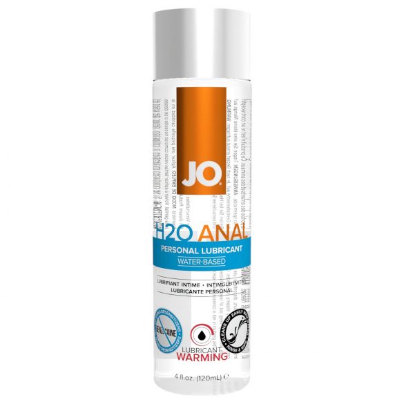 JO H2O Anäärne Soojendav - soojendav veepõhine libesti (120ml)