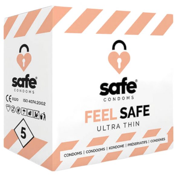 SAFE Feel Safe - õhuke kondoom (5 tk)